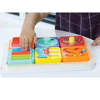 Play Tab Modular Activity Board Tiles- Sensory Set 6