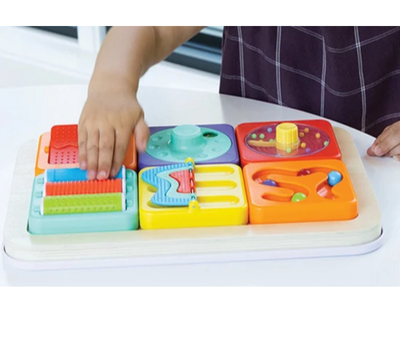 Play Tab Modular Activity Board Tiles- Sensory Set 6