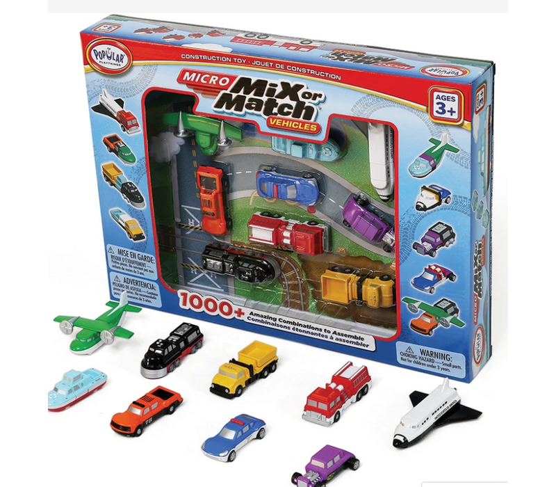 MICRO Mix or Match Vehicles Deluxe (Bilingual)
