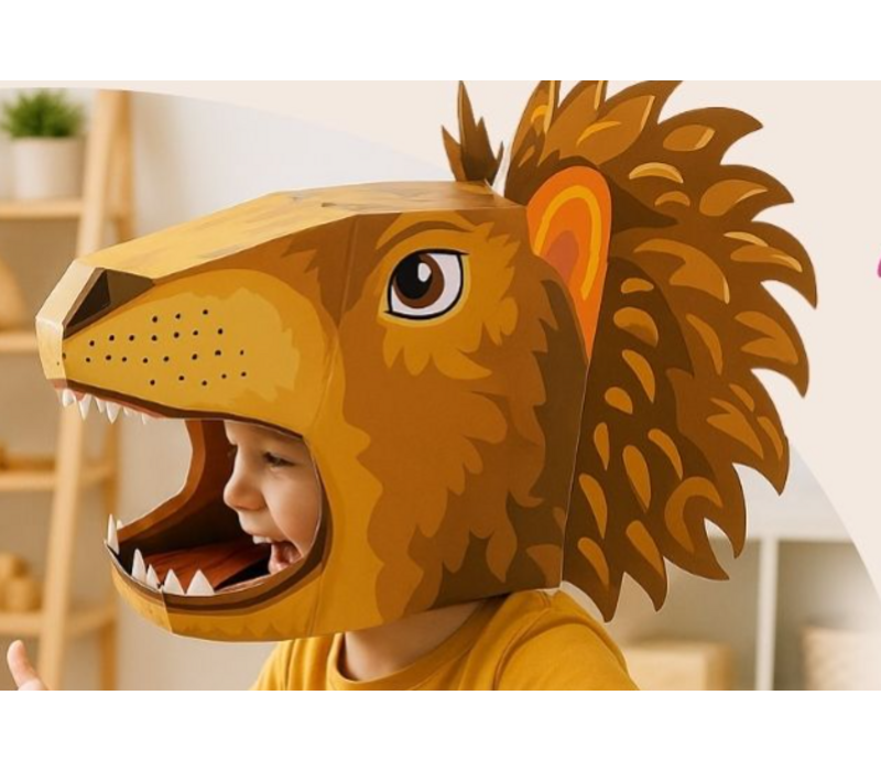 3D Paper Mask - Lion*