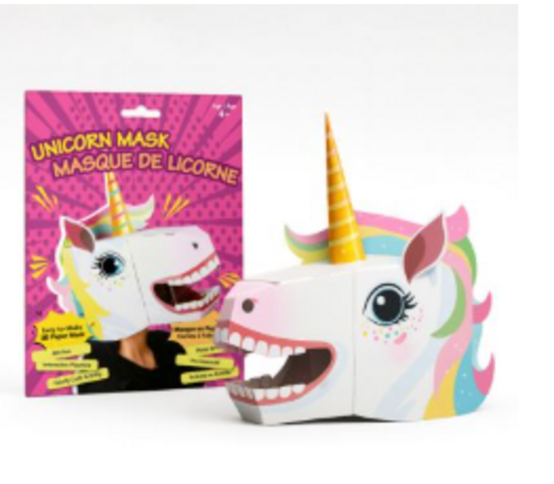 3D Paper Mask - Unicorn*