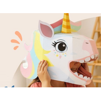 3D Paper Mask - Unicorn*