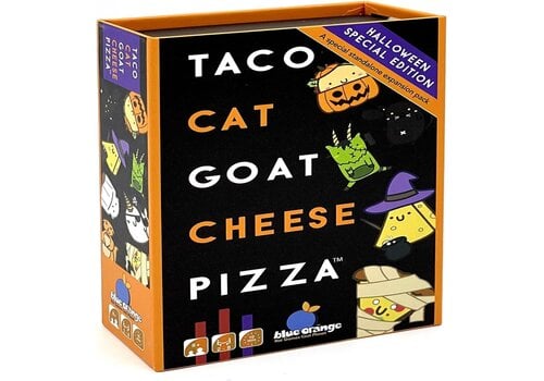 BLUE ORANGE GAMES Taco Cat Goat Cheese Pizza: Halloween Special Edition