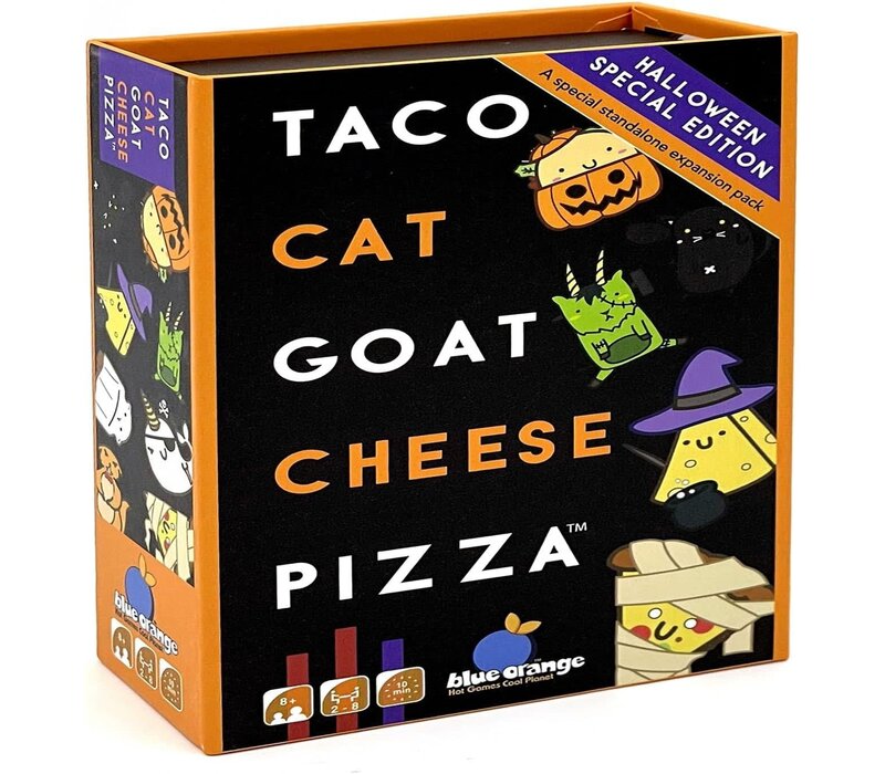 Taco Cat Goat Cheese Pizza: Halloween Special Edition