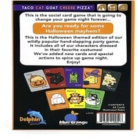 Taco Cat Goat Cheese Pizza: Halloween Special Edition