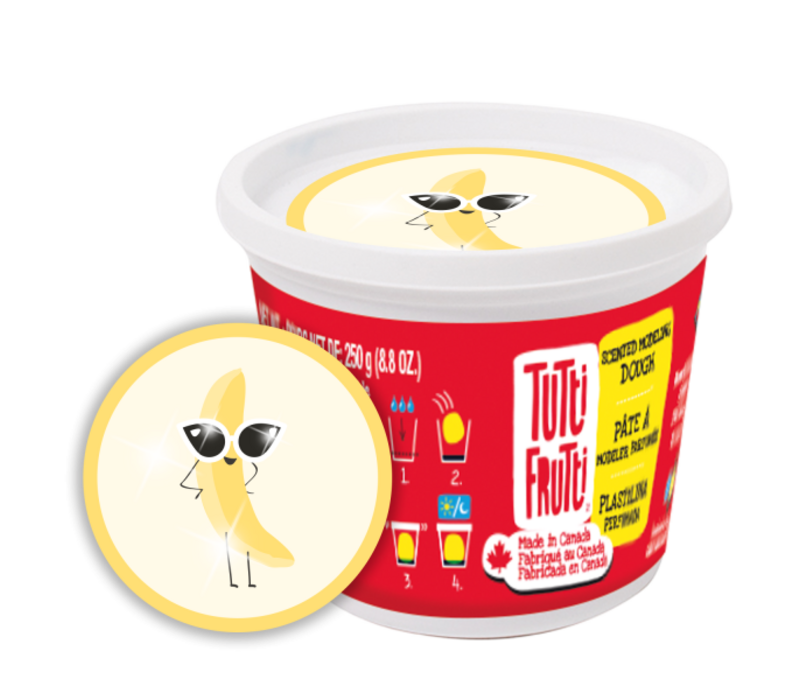 Tutti Frutti: Scented Modeling Dough- Sparkling Banana*