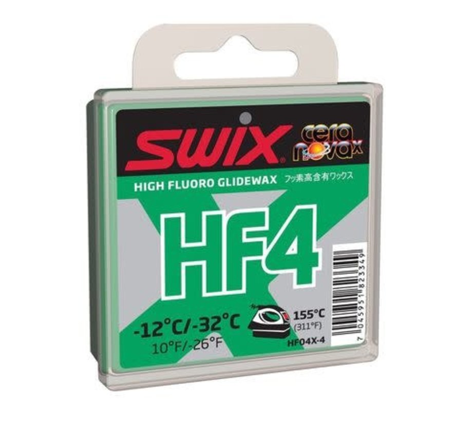 SWIX HF4X Green  -10°C to -32°C 40g