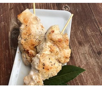 BROCHETTES DE POULET LIME ET SÉSAME SURGELÉS