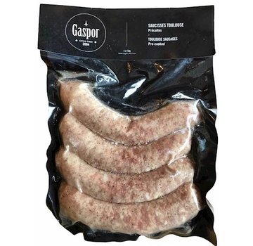 SAUCISSES TOULOUSE- Précuit et congelé