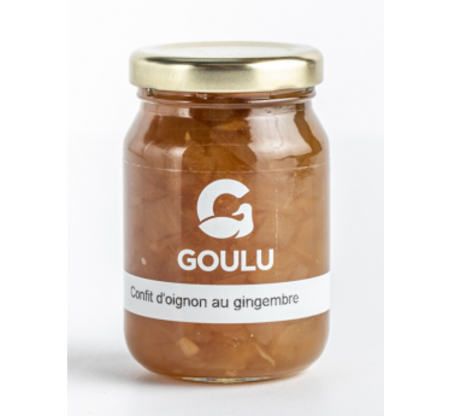 CONFIT D'OIGNON AU GINGEMBRE