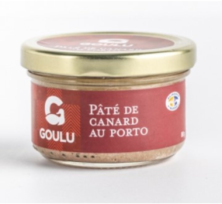 PÂTÉ DE CANARD AU PORTO 80G