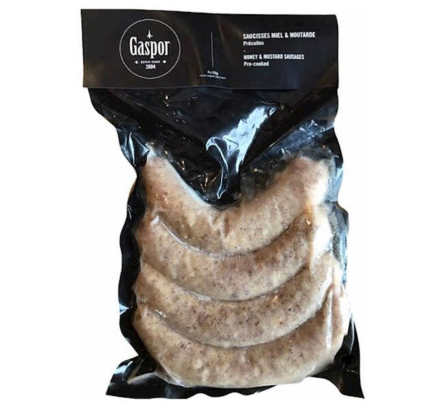 SAUCISSES MOUTARDE & MIEL– Précuit et congelé