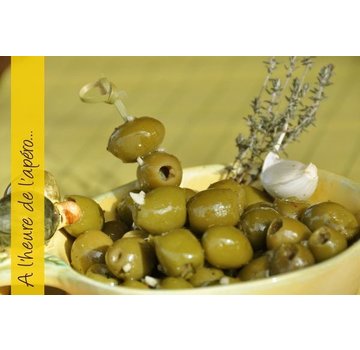 Koura Olive verte marinée au Thym 500ml