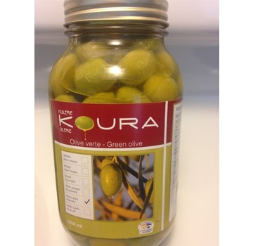 Koura Olive verte marinée au citron 500ml