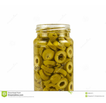Koura Olive verte marinée tranchées500ml