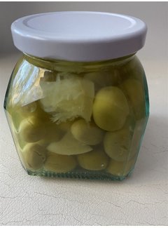 Koura Olive verte marinée farcie aux Amandes 500ml