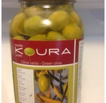Koura Olive verte sans noyau épicées douce 500ml