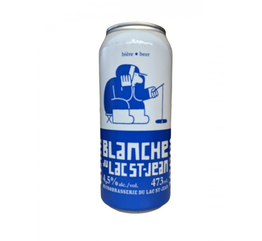 Blanche du Lac St-Jean - canette 473mL