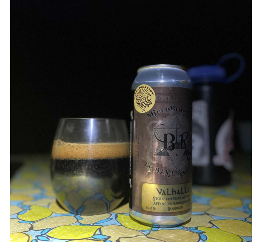 VALHALLA IMPERIAL STOUT CAFÉ+BOURBON