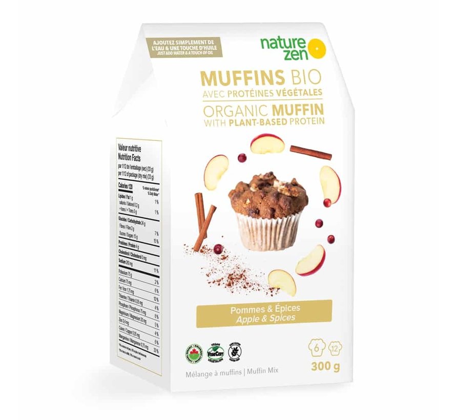 NZ Mélange à Muffins Bio Pommes & Épices