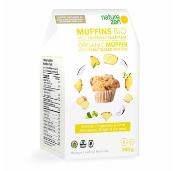 NZ Mélange à Muffins Bio Ananas, Gingembre & Coco