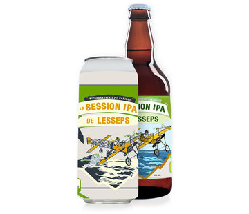 Session IPA de Lesseps Bouteille Real Ale 500mL