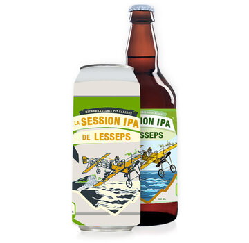 Session IPA de Lesseps Bouteille Real Ale 500mL