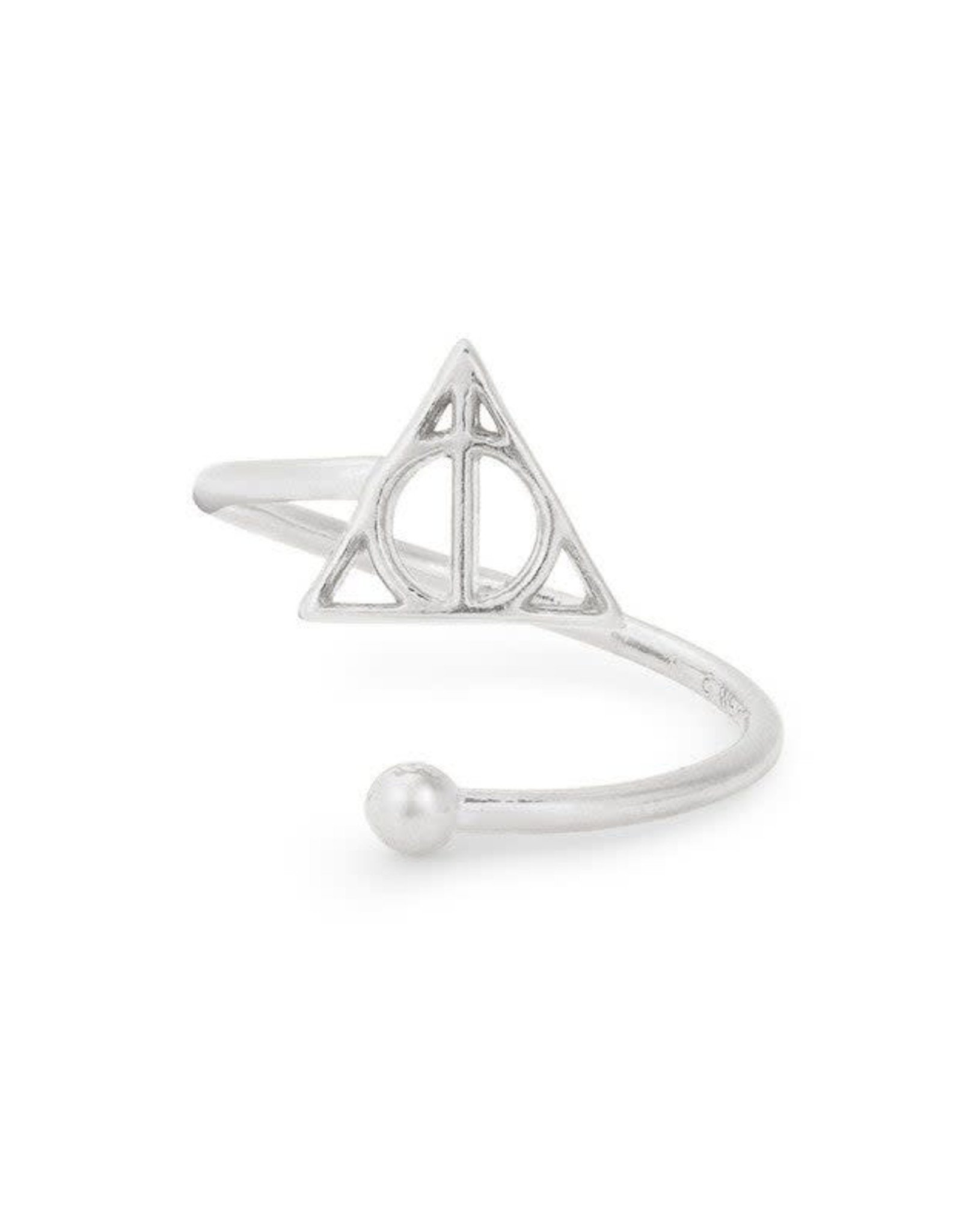 Alex and Ani Alex & Ani Harry Potter, Deathly Hallows Ring Wrap, Sterling Silver