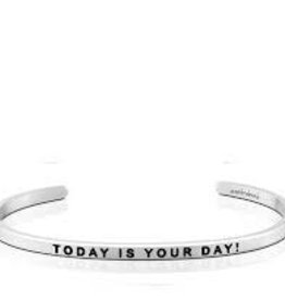 MantraBand 40% OFF, MantraBand, Today Is Your Day! , Silver FINAL SALE