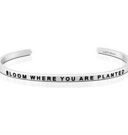 MantraBand 40% OFF MantraBand, Bloom Where You Are Planted, Silver FINAL SALE