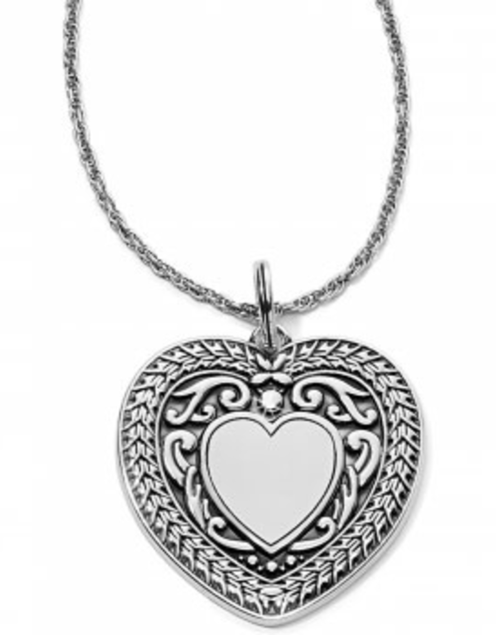 Brighton Brighton, Medaille Convertable Heart Necklace