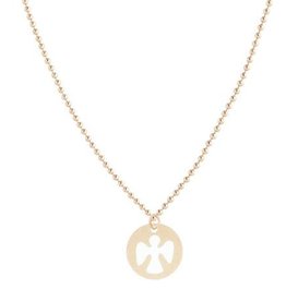 ENEWTON ENEWTON, 16" Necklace Gold- Guardian Angel Small Charm