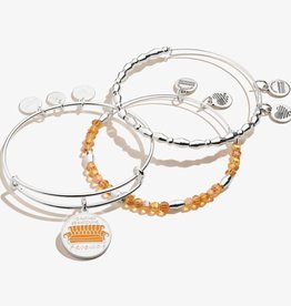 Alex and Ani FRIENDS, 'I'd Rather Be Watching Friends,  Set Of 3 FINAL SALE
