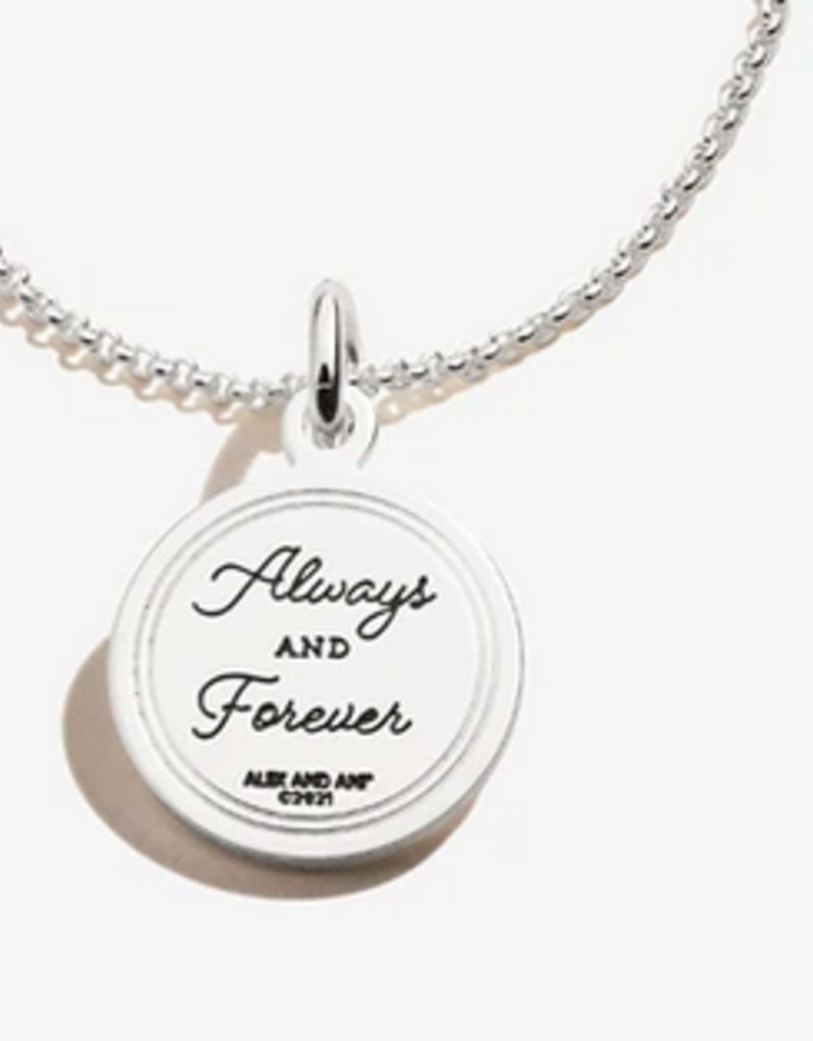 Alex and Ani Alex & Ani,  Love 'Always And Forever' 22in Necklace, SS