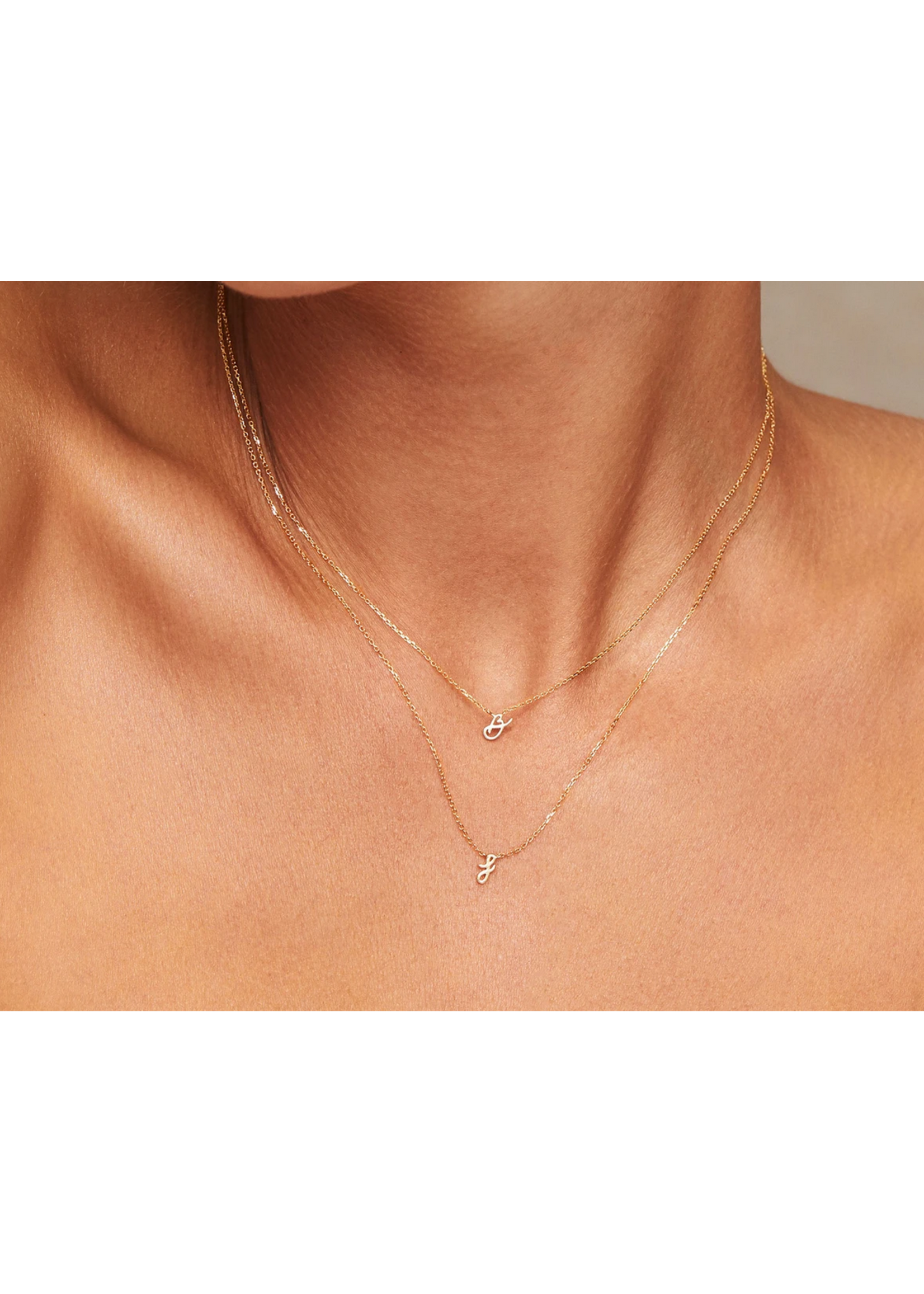 By Charlotte 14k Love Necklace