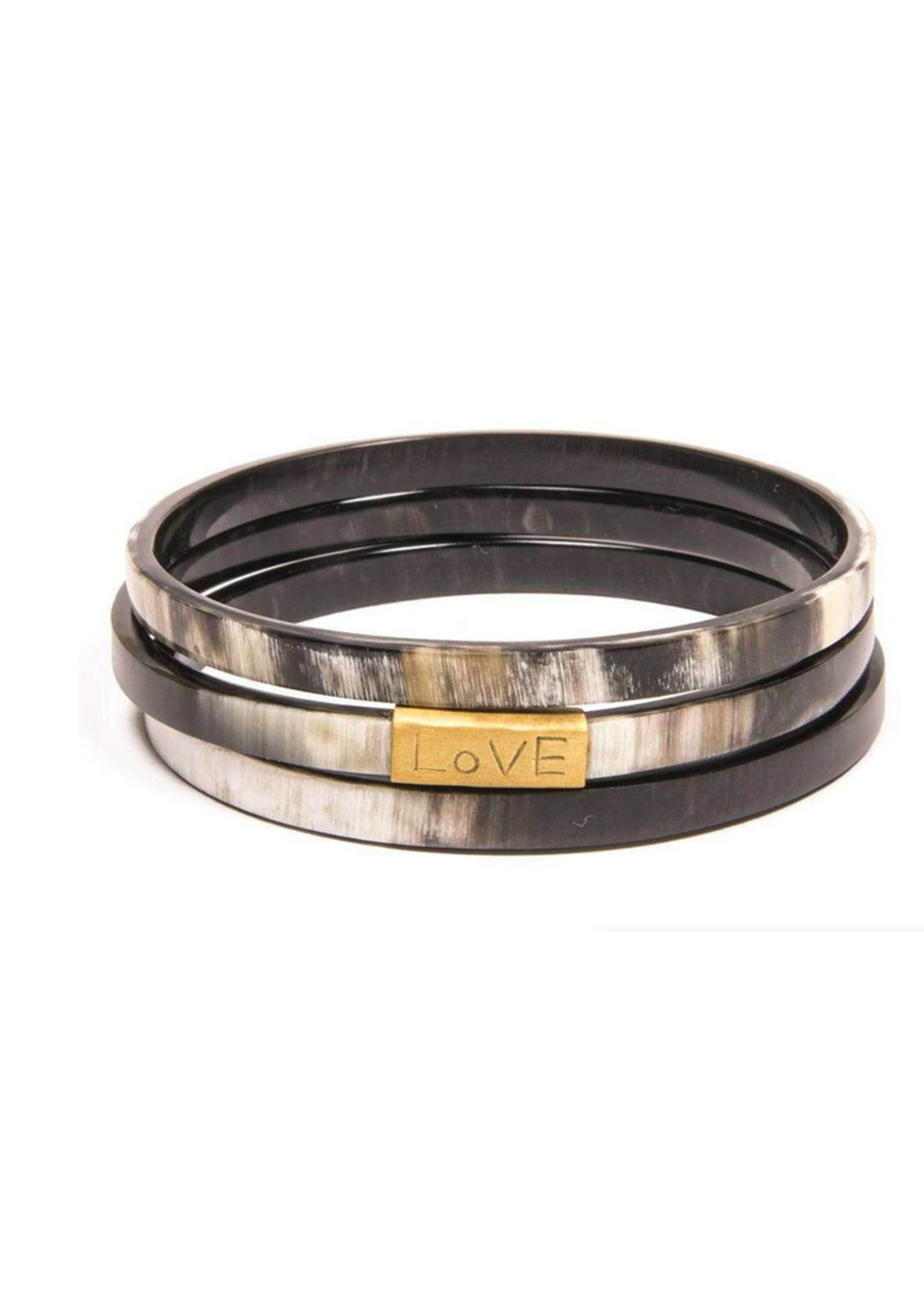 Love is Project Trinity Horn Bangle