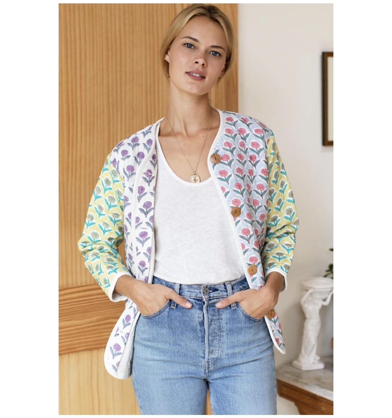 indian quilted jacket