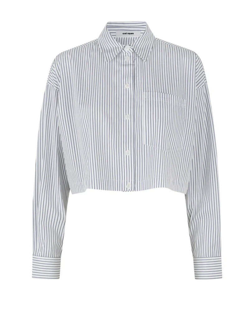Oval Square Chill Cropped Shirt