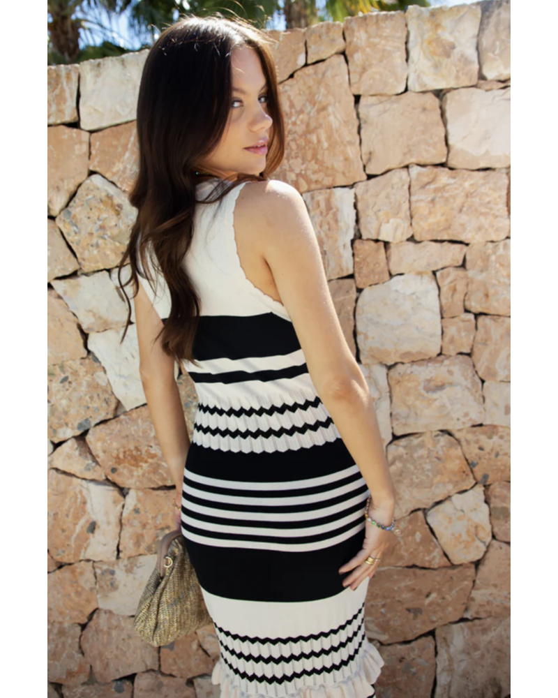 Never Fully Dressed Mono Knit Dress
