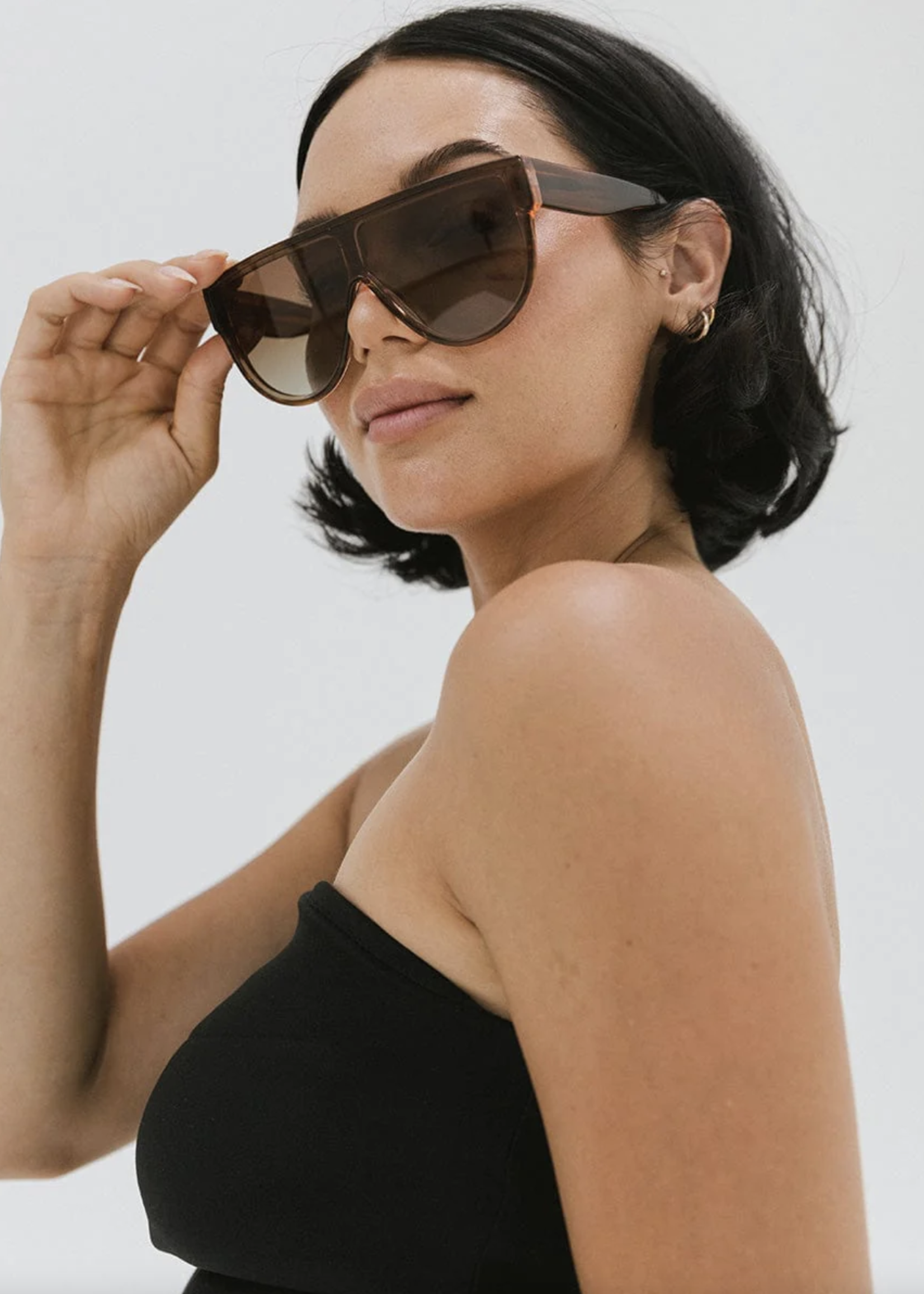 Gigi Pip Britt Shield Sunglasses