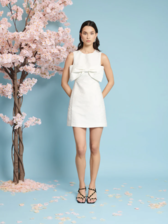 Sister Jane Heartlines Jacquard Bow Dress - Ladybird Sister Jane Heartlines Jacquard Bow Dress - Ladybird