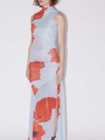 Saemdi Floral Mesh Dress