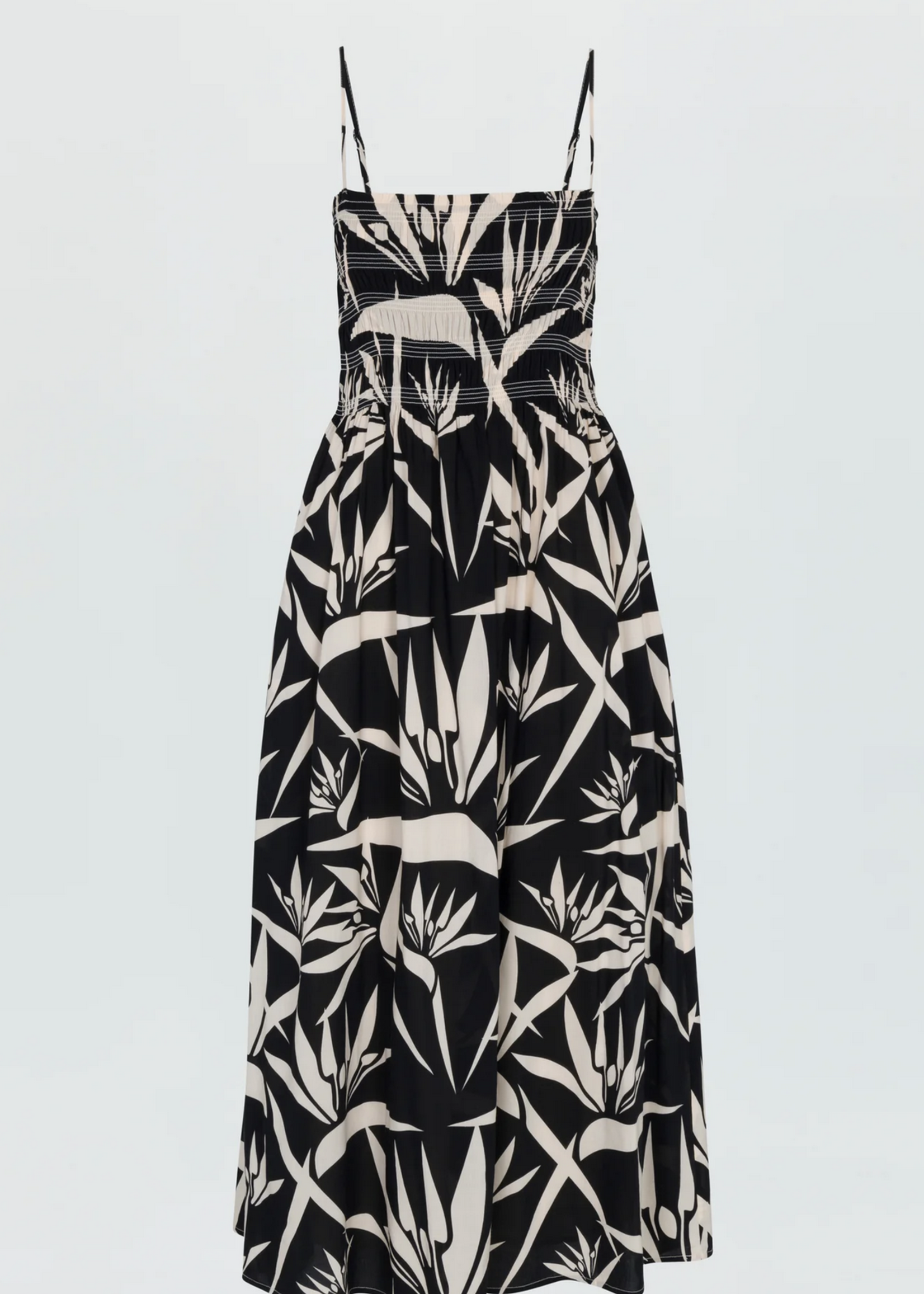 Pistola Bianca Smocked Dress