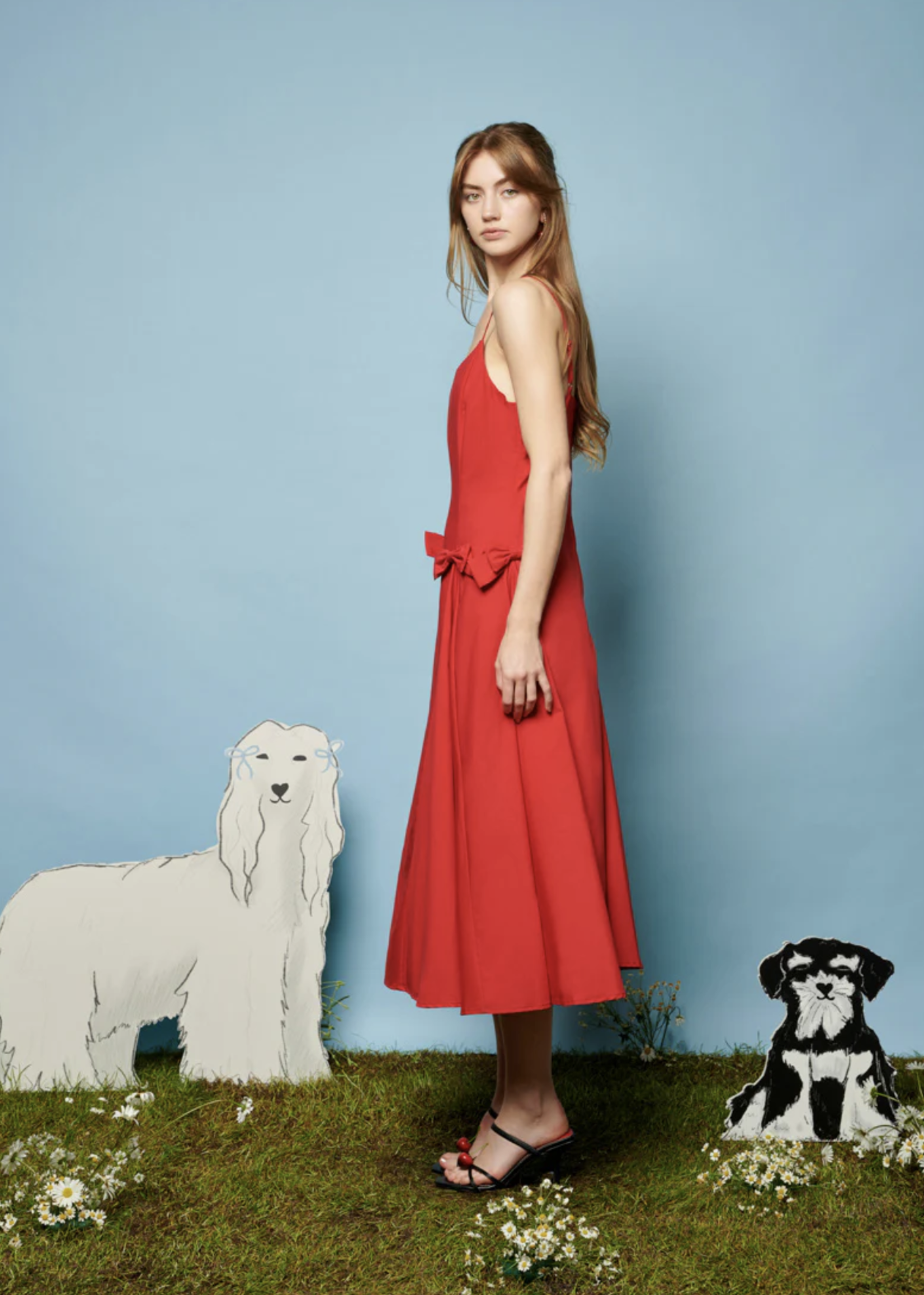 Sister Jane Minnie Bow Cami Dress