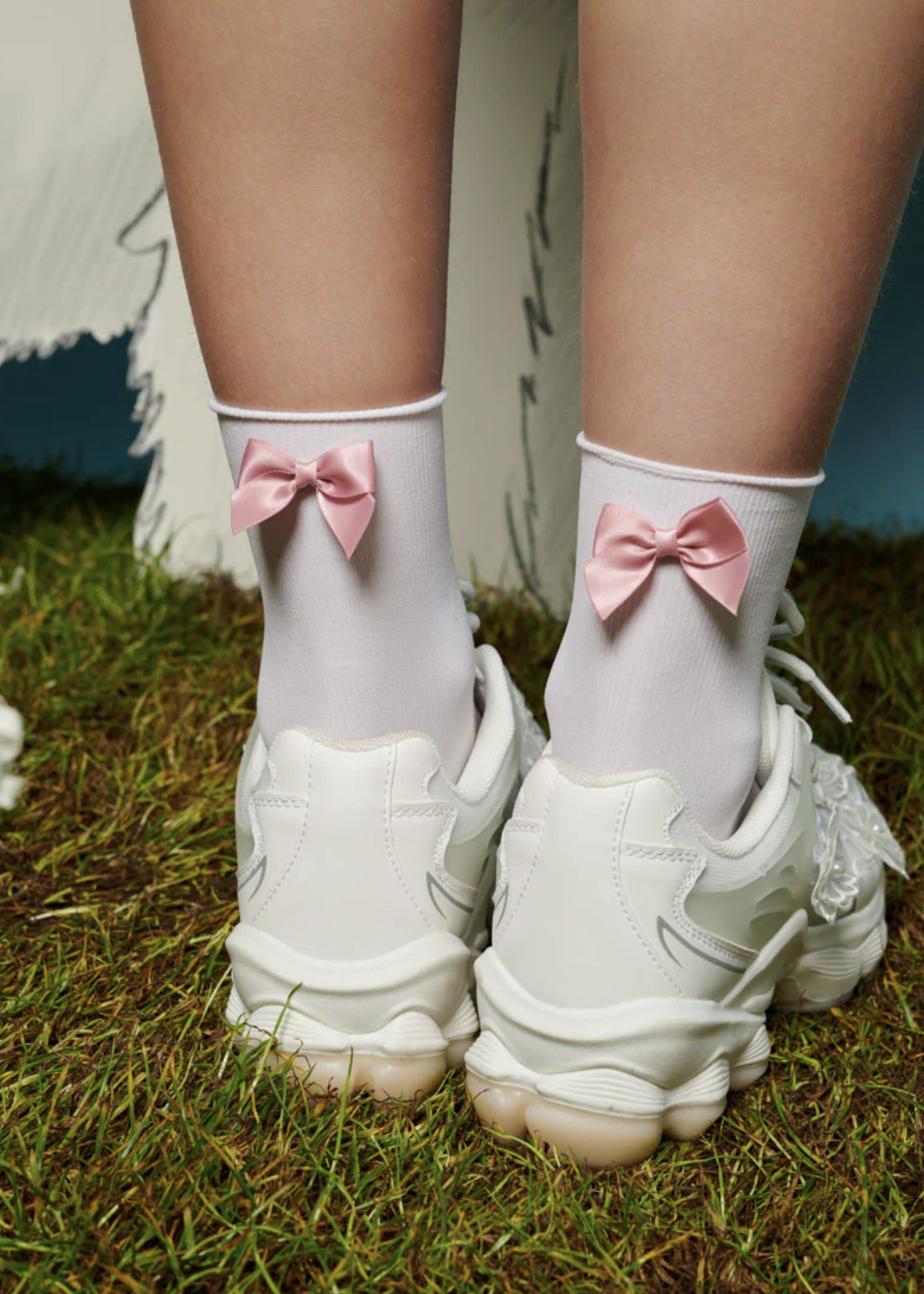 Sister Jane Bertie Bow Sock