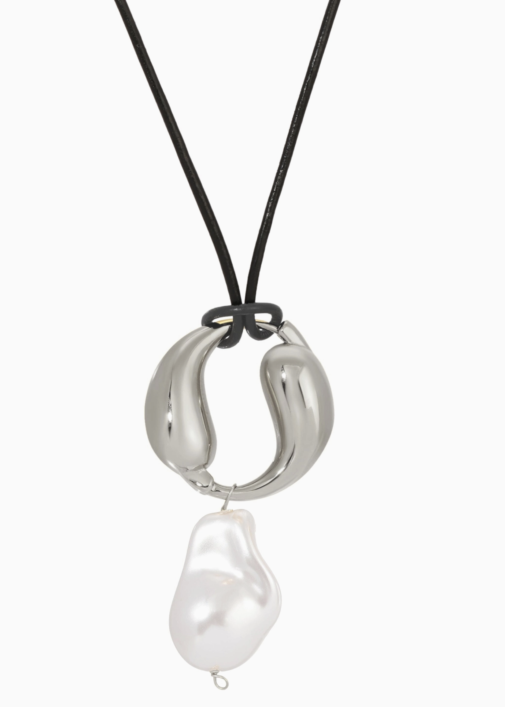 KOZAKH Vegan Spiral Drop Necklace