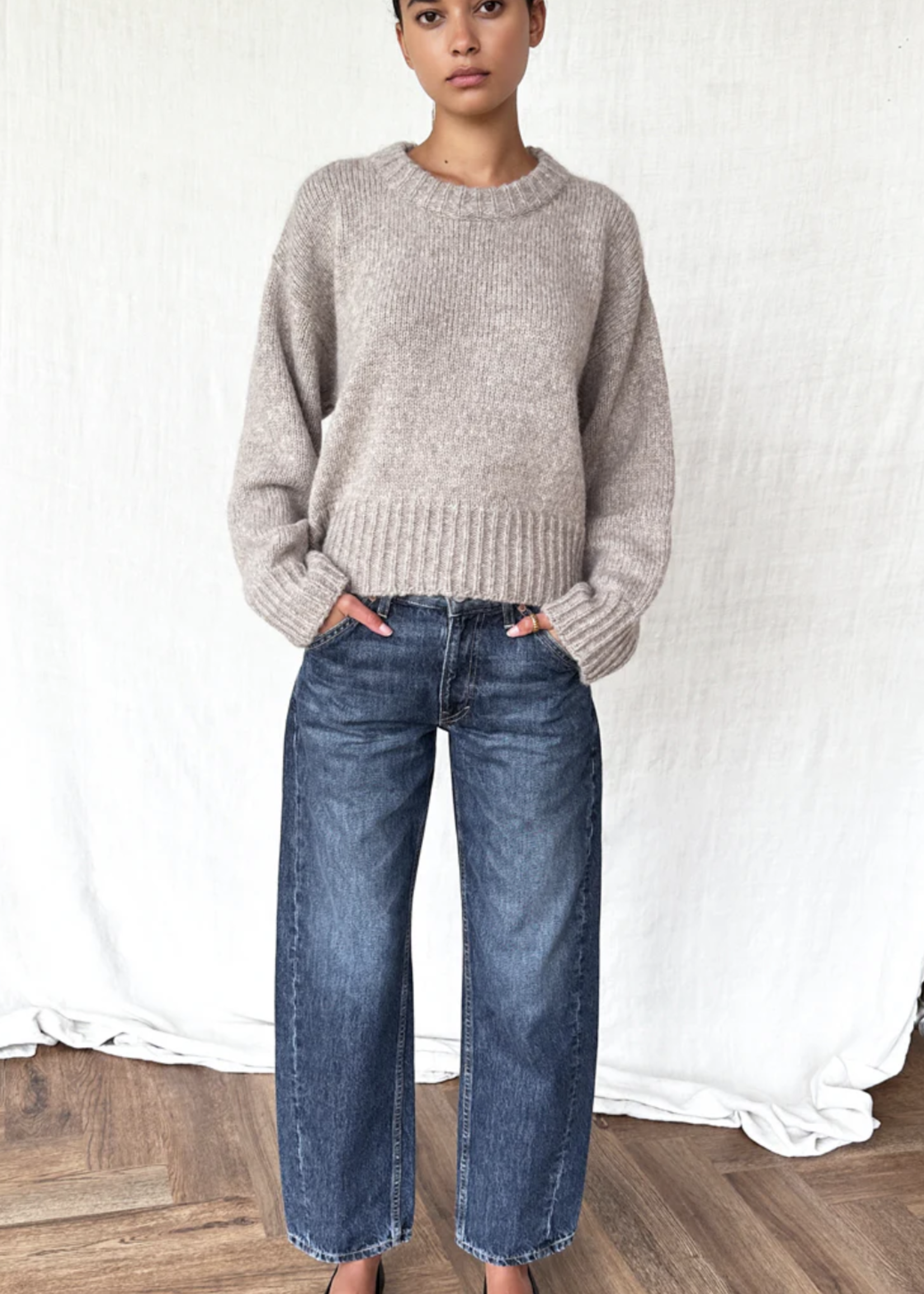 Twin Doves Barrel Jean
