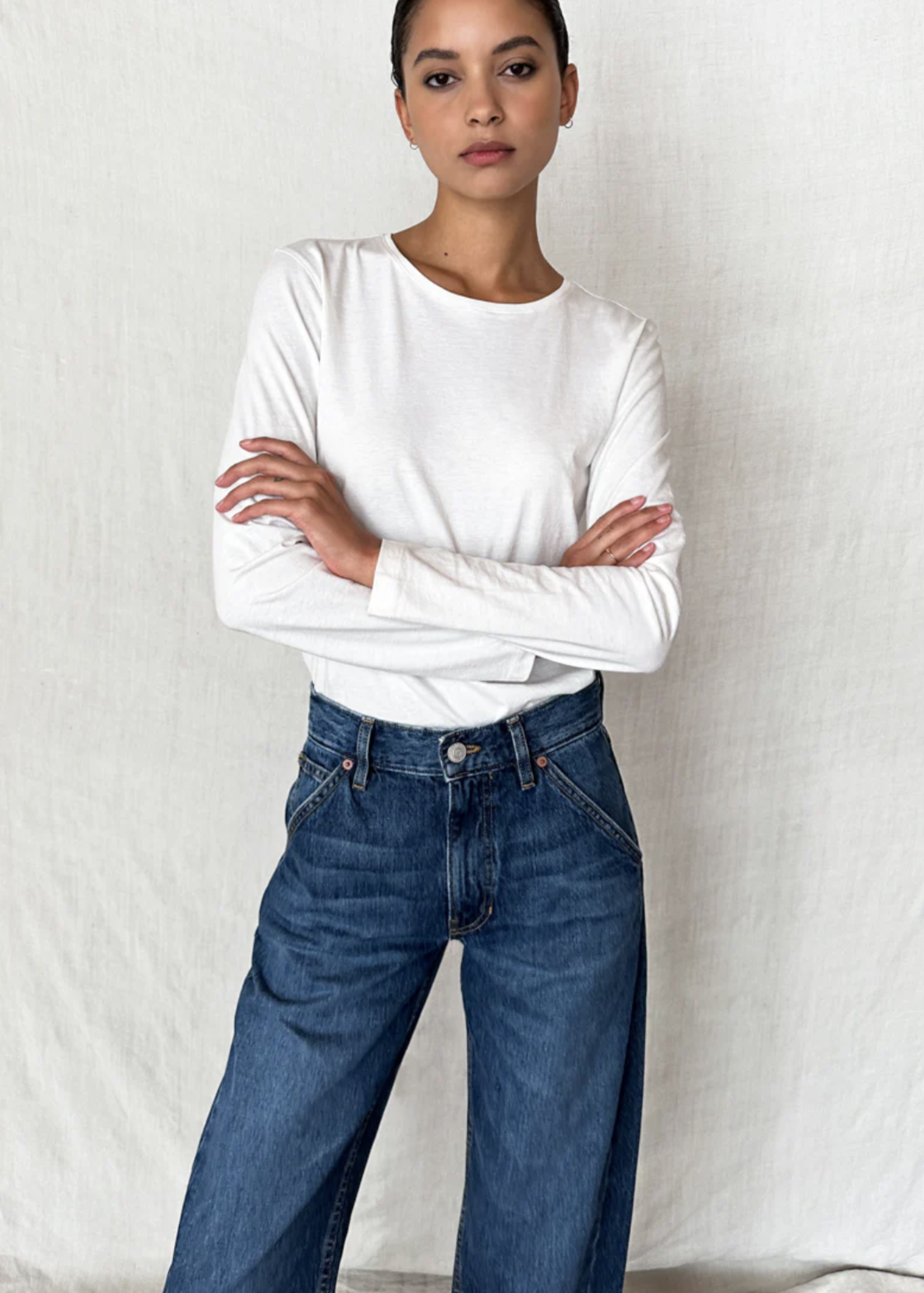 Twin Doves Barrel Jean