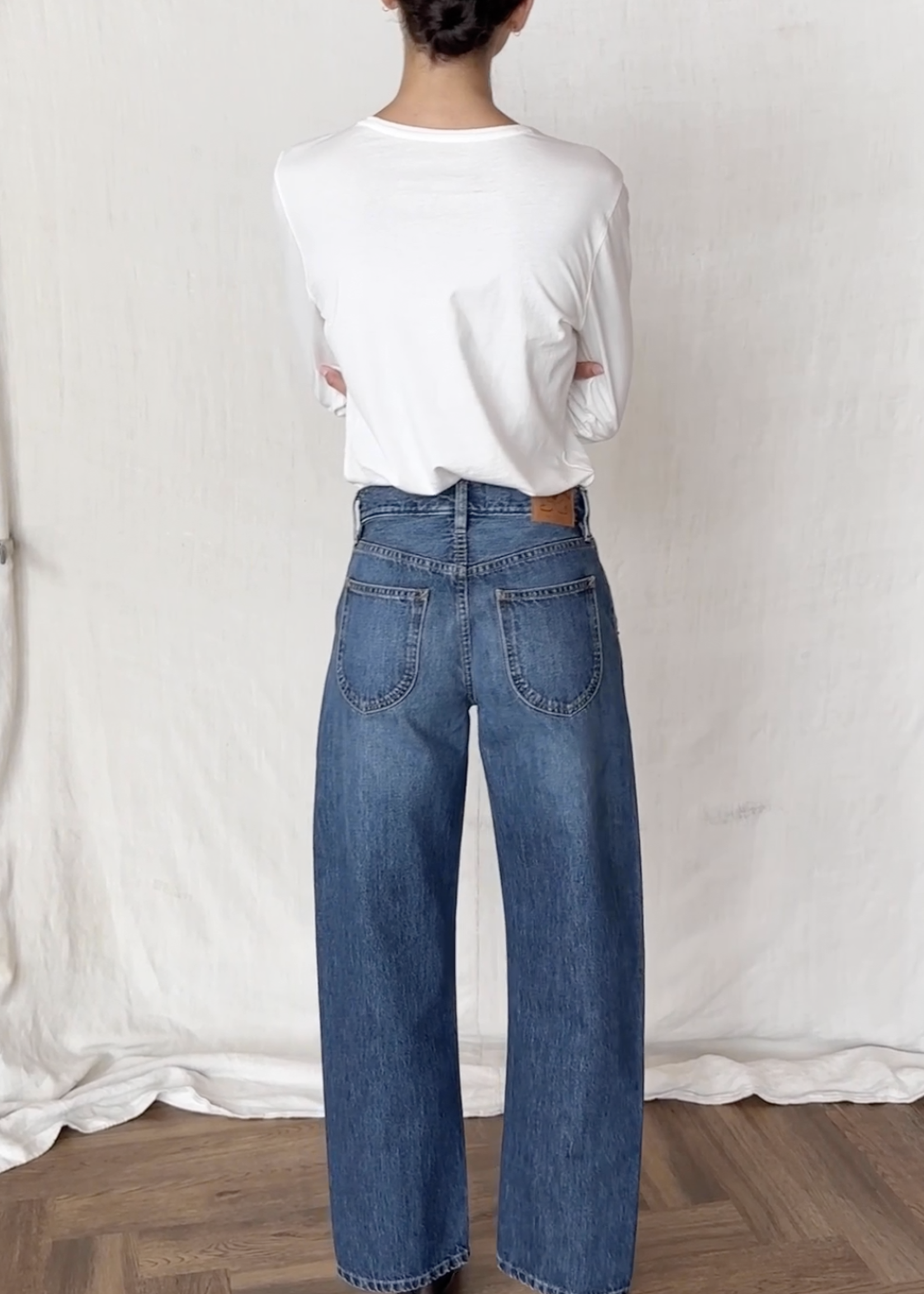Twin Doves Barrel Jean