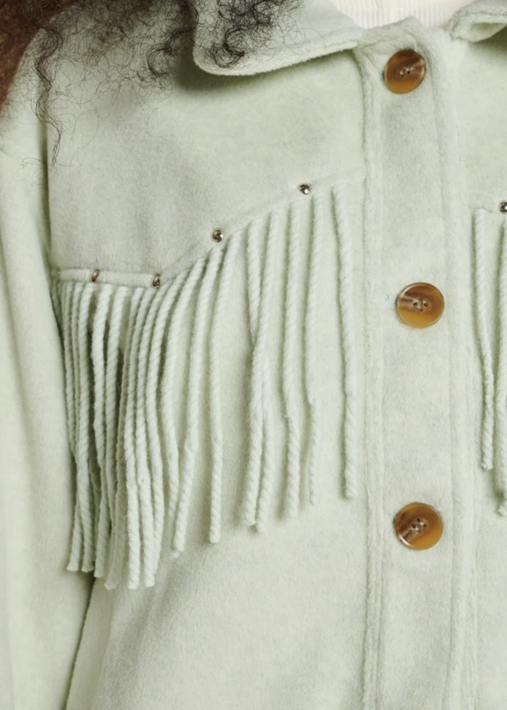 Ghospell Kira Fringe Jacket